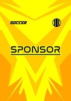 Jersey design template highquality pattern vector