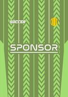 Jersey design template highquality vector