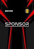 Jersey design template highquality pattern vector