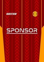 Jersey design template highquality vector