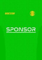 Jersey design template highquality for sublimation vector