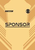 Jersey design template highquality pattern vector
