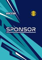 Jersey design template highquality pattern vector
