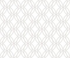 Seamless pattern with artistic floral ornamental lines. Flourish geometric minimal retro backdrop. Lines petals. Good for fabric, textile, wallpaper or package background design vector