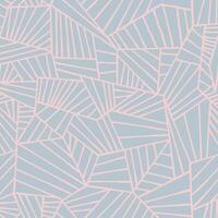 Abstract lines seamless pattern. Geometric stripe line ornamental texture with minimal abstract organic fan shapes pattern. vector
