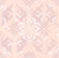 Seamless arabesque minimal abstract organic shapes pattern. Floral geometric brocade texture. Fabric background. Abstract trendy fabric design style. vector