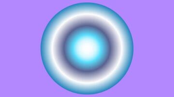 Modern Blue Gradient Circular shapes with Space for Text vector