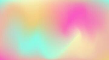 Vibrant Multicolor Gradient Background vector