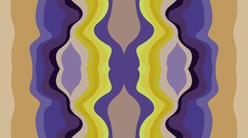 Abstract Waves Background with Dynamic Patterns vector