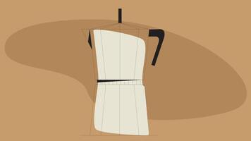 Coffee machines types and drinks illustration elements vector