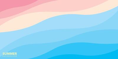 abstract wave background, abstract summer wave background. vector