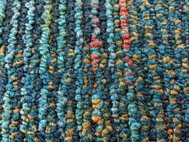 Cotton fabric carpet rug, abstract background texture photo