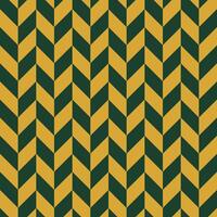 seamless repeating geometric pattern in green and yellow vector