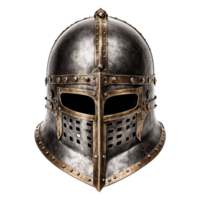 Medieval Helmet Isolated on Transparent Background png