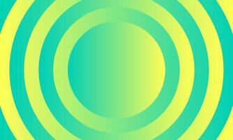blue and yellow gradient background with concentric circle pattern vector
