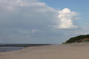 spring beach photo