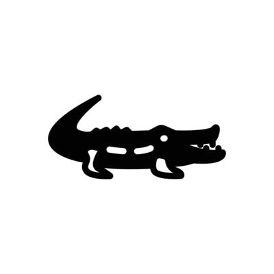 crocodile alligator animal icon