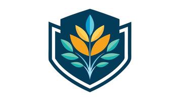 Laurel Wreath, Emblem Floral Branch Flat Style vector