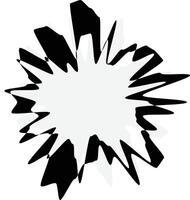 Abstract torn element that you can use in comics, background, etc. vector