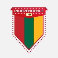Lithuania Independence Day Banner Design vector
