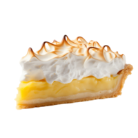 Lemon Meringue Pie Slice png