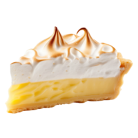 Lemon Meringue Pie Slice png