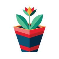 Flowerpot Houseplant Illustration vector