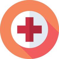 red cross illustration design vector