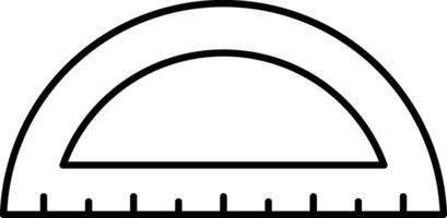 protractor illustration design vector