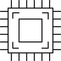 processor illustration design vector