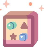 shape toy illustration design vector