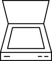 scanner illustration design vector