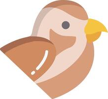 sparrow illustration design vector