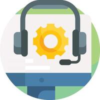 support illustration design vector
