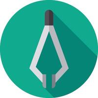 tweezers illustration design vector