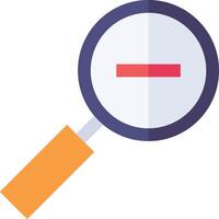 zoom out illustration design vector