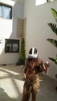 Embark on a thrilling Virtual Reality journey inside a stylish Contemporary Home Courtyard video