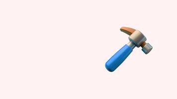helmet transition to hammer and to safety first in alpha channel transparent background isolated icon video