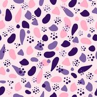 Geometric pattern. Abstract shapes, spots, blots. Seamless color background, texture. vector