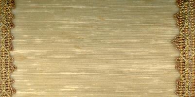 brown jute fabric texture background photo