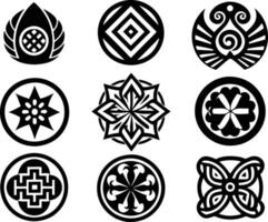 set of branding icon illustration. brand, business, design, branding, concept, background, icon, corporate, identity vector