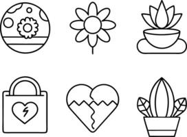 set of branding icon line art. brand, business, design, branding, concept, background, icon, corporate, identity, company vector