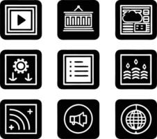 set of ui and ux icon illustration. screen, technology, ux, illustration, web, template, user, application, graphic, business vector