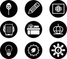 set of graphics design icon illustration. creative, digital, art, line, abstract, background, concept, technology, modern, business vector
