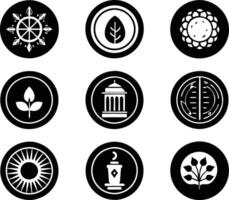 set of graphics design icon illustration. creative, digital, art, line, abstract, background, concept, technology, modern, business vector
