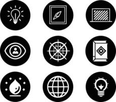 set of graphics design icon illustration. creative, digital, art, line, abstract, background, concept, technology, modern, business vector