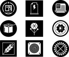 set of graphics design icon illustration. creative, digital, art, line, abstract, background, concept, technology, modern, business vector