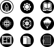 set of graphics design icon illustration. creative, digital, art, line, abstract, background, concept, technology, modern, business vector