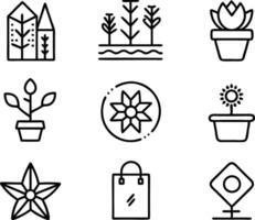 set of graphics design icon illustration. creative, digital, art, line, abstract, background, concept, technology, modern, business vector