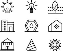 set of graphics design icon illustration. creative, digital, art, line, abstract, background, concept, technology, modern, business vector